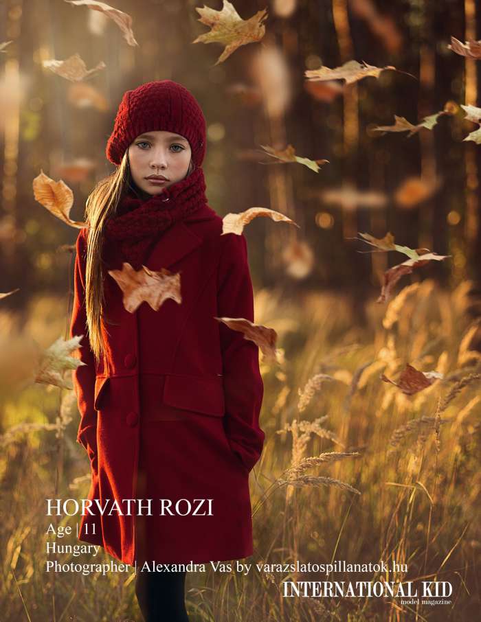 International Kid Model Magazine 2019 #11 számában ismét megjelent az általam készített gyermek portré