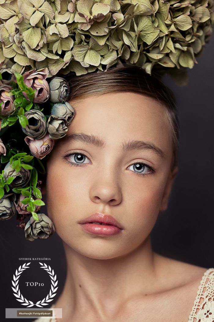 Kattanj ki Fotópályázat Gyermek portré kategóriájának top 10-be beválasztott képe